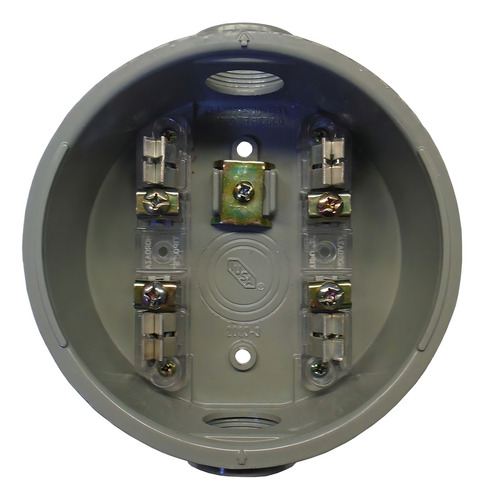 Base Medidor De Luz 4 Terminales Fierro Iusa 202537