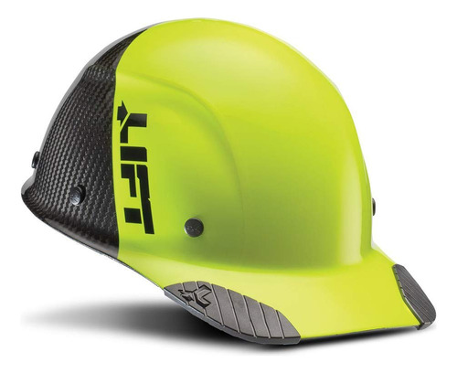 Lift Safety Dax Carbon Fiber Cap Brim 50-50 (amarillo/negro.