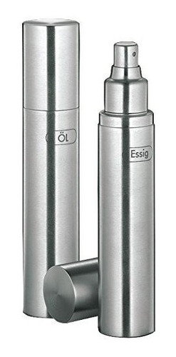Küchenprofi  Tavola Vinegar/oil Sprayer Set, Silver, 18 X 5 