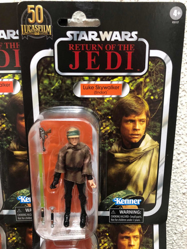Luke Skywalker Endor 50th Anniversary Vintage Vc # 198 3.75 (Usado)