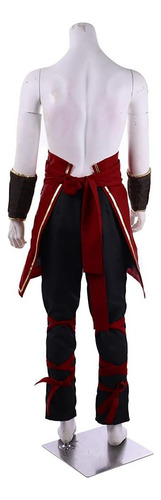 Woshow Disfraz De Cosplay De Liu Kang Disfraz De Traje De Li
