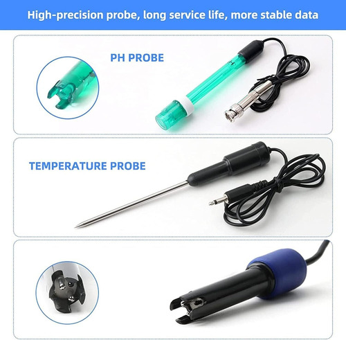 Monitor Inteligente De Calidad De Agua, Ph Orp Tds Ec Cf