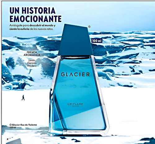 Glacier Eau De Toilette Para Hombre Oriflame 100ml
