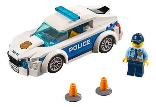 Lego 60239 - Coche patrulla de policía - Lego City, número de piezas 92