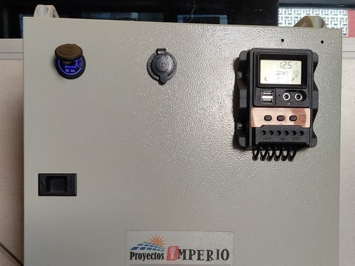 Planta Solar Fv-300 Fuente Onda Pura Tv Regulador Panel Mppt