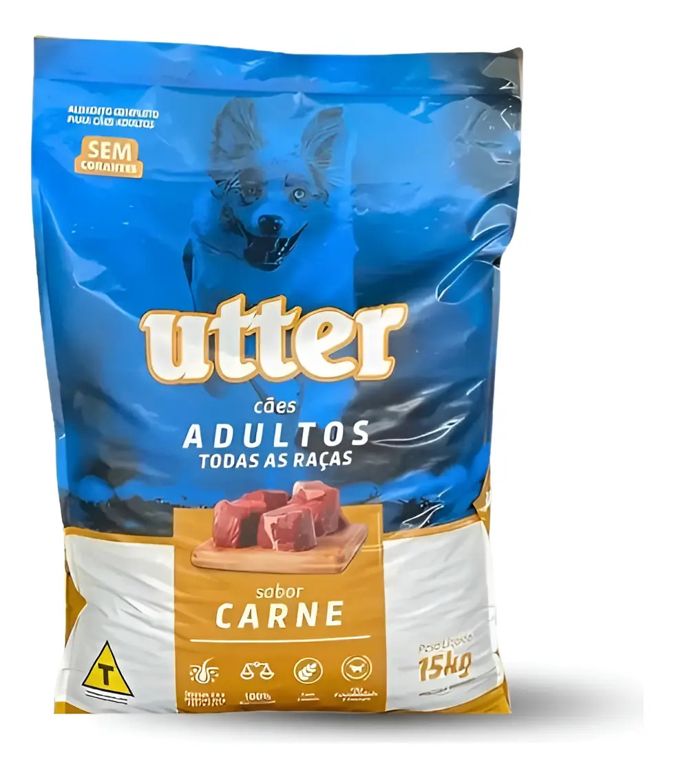 Ração P/ Cães 15kg - Utter