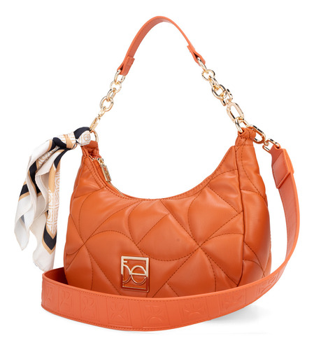 Bolsa Hobo Cloe Onsamy I Mediano Color Marrón