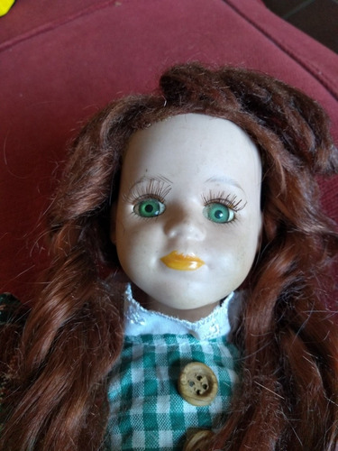 Muñeca De Porcelana 30 Cm (Usado)