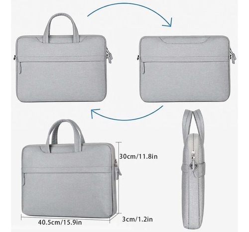 Funda Protectora Para Portátil Bolsa Prueba Golpe 15.6 In