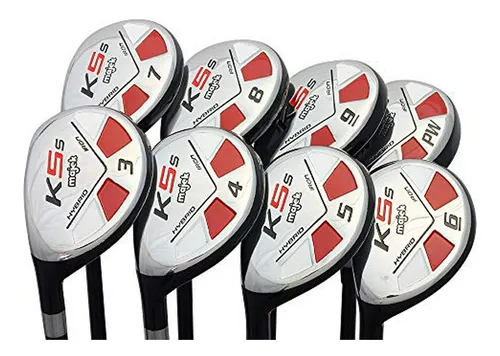 Set Completo De Palos De Golf Híbridos Para Hombres Zurdos,