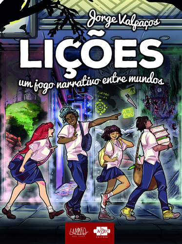 Lições RPG: um jogo narrativo entre mundos, de Valpaços, Jorge. Editorial Avec Editora e Comércio de Livros Ltda., capa mole em português, 2022