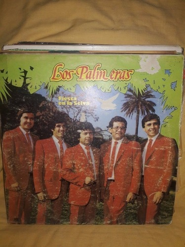 Vinilo Los Palmeras Fiesta En La Selva Aa  Libros Del Mundo