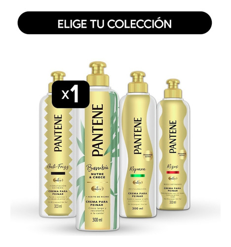 Crema Para Peinar Pantene Pro-v 300ml -coleccion Completa