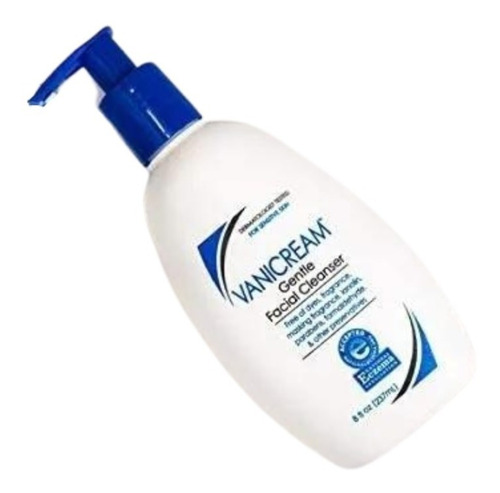 Imagen 2 de 2 de Vanicream Limpiaza Facial Gluten Free Piel Sensible
