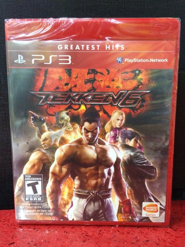 Video Juego Tekken 6 Nuevo Y Sellado Fisico Original