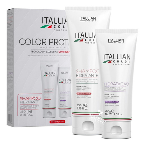 Kit Home Care Color Protection Itallian Color Profissional