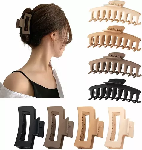 Pinzas largas de Metal para el pelo, accesorios para el cabello