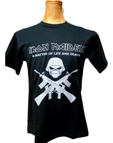 Remera Iron Maiden A Matter Of Life And Death  Mb Calidad 