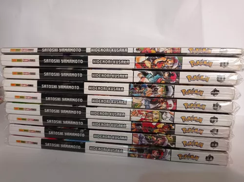 Mangá Pokemon Black & White - Coleção Completa Portugues