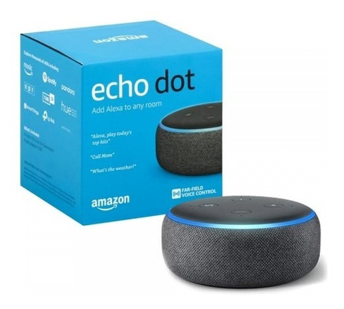 Echo Dot (3ra Gen) - Parlante Inteligente Con Alexa - Carbón