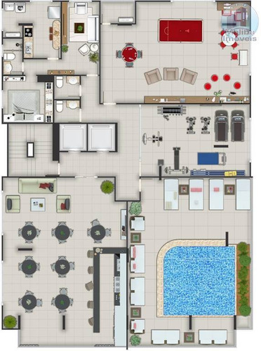 Imagem 10 de 13 de Apartamento - Venda - Forte - Praia Grande - Mlb9