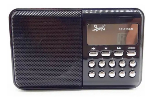 Mini Radio Portátil Fm/am Digital Mp3 Digital Recargable Usb