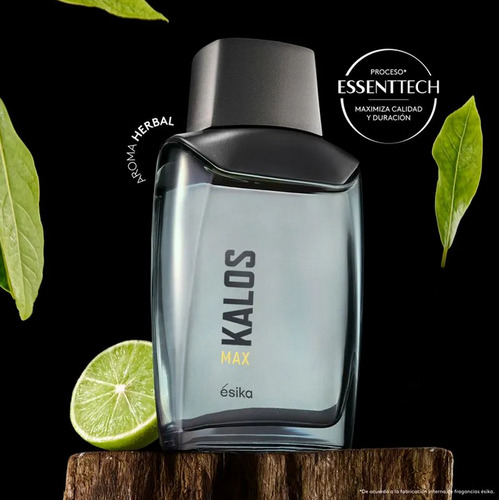 Perfume Kalos Max Para Hombre Edt Esika 100ml