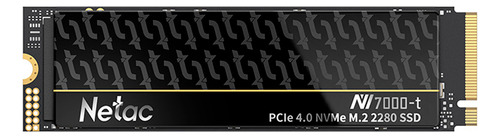 Ssd Netac 1tb Nv7000-t Pcie 4 X4 M.2 2280 Nvme Ate 7300/6600 Mb/s - Nt01nv7000t-1t0-e4x