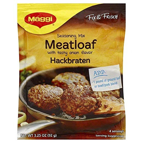 Maggi Meatloaf Mix, Hackbraten 3,25 Oz (pack De 3)