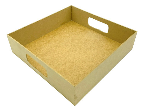 Charolas-cajas Para Desayunos Sorpresa30x30x8 Cm (10 Piezas)