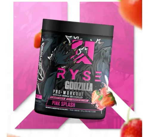 Pré Treino Godzilla Pink Splash 722g Ryse Supps | MercadoLivre