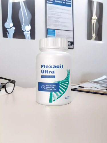 Flexacil Ultra Suplemento 1 Frasco De 60 Cápsulas 500mg