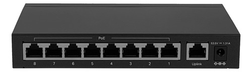 Tp-link 9-100(8-poe48v-af) 65w-total Switch No-admin No-rack