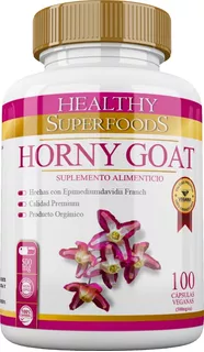 Horny Goat Puro Premium Genuino 100 Capsulas 500mg