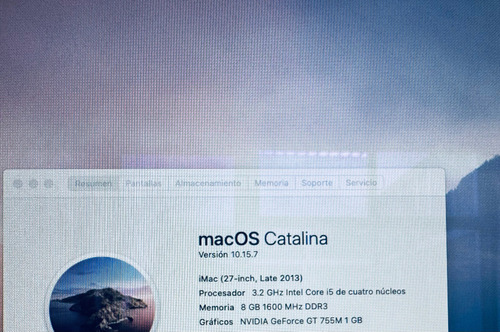Apple iMac 27 Con Pantalla Retina 4k, Intel Core I5, 8 Gb (Usado)