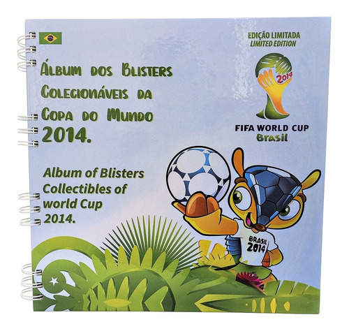 Álbum Dos Blisters Colecionáveis Da Copa Do Mundo 2014