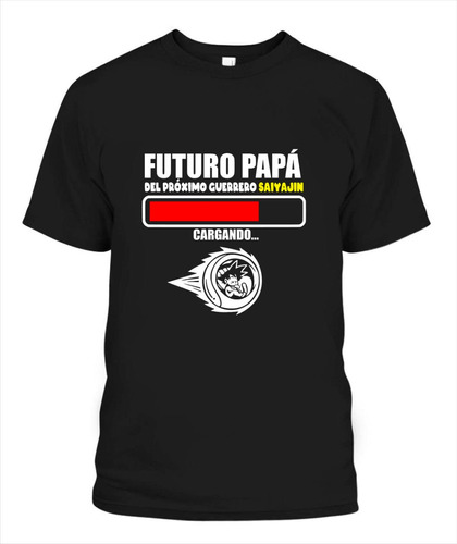 Polera Futuro Papá Saiyajin