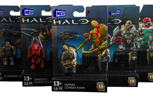 Halo Mega Construx - Serie 18 Completa (Usado)