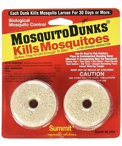 Repelente De Plagas - Cumbre Mosquito Dunks