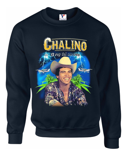 Sudadera Chalino Sánchez, Cuello Redondo Unisex