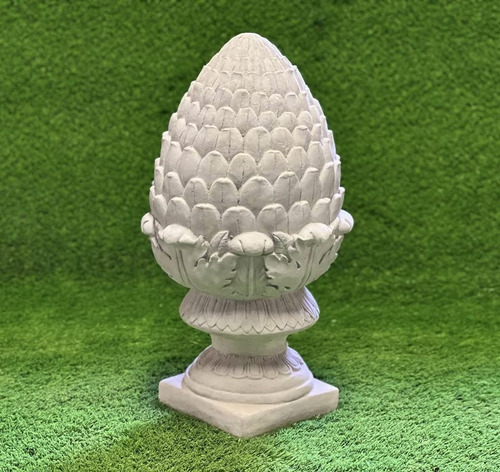 Estatuilla Detallada Alcachofa Hormigon Acabado Estatua Xl