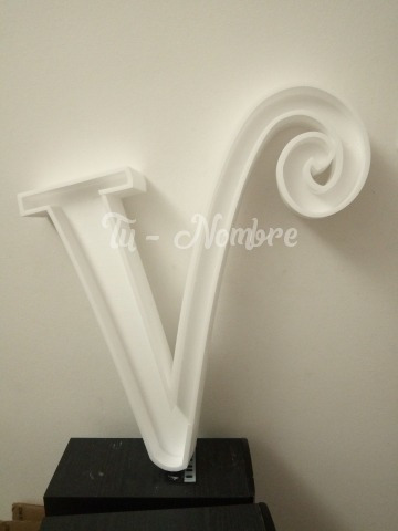 Letras 50 Cm Corpóreas Carteles Polyfan Tu Nombre Polifan