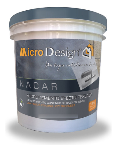 Microcemento Nacar®, Efecto Perlado 5m2 Microdesign®