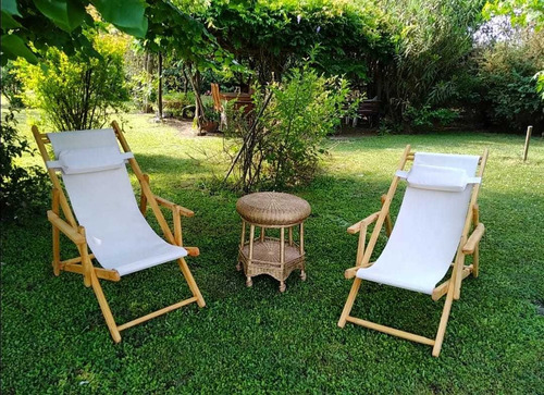 gris Madera de acacia, 58/83/56 cm terraza y patio greemotion Silla plegable MAUI con respaldo y asiento cómodo para jardín 