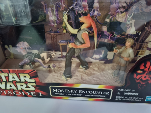 Star Wars Mos Espa Encounter Hasbro Año 1999 (Usado)