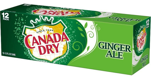Refresco Canada Dry Ginger Ale -2 Latas/12oz