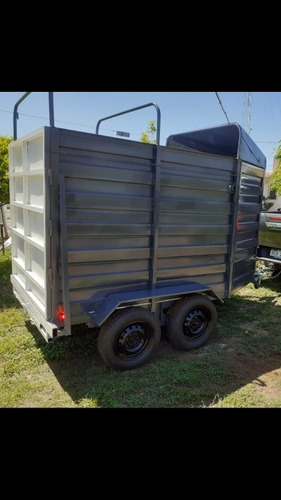 Vendo Traile, Carro Doble Eje Para Dos Caballos