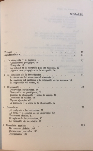 Libro La Escuela Por Dentro La Etnografia En La Investigacio