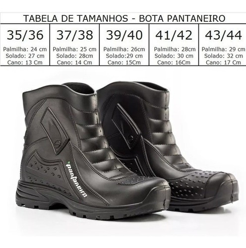 Bota De Chuva Impermeável Moto Motoqueiro Pantaneiro Oferta