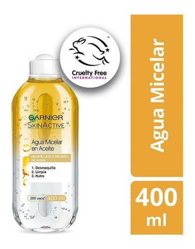 Agua Micelar En Aceite Garnier Skin Active 400ml